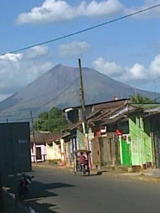 Volcán San Cristóbal Nicaragua desde Chichigalpa
