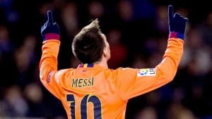 Messi guió al Barcelona en su victoria 4-0 ante el Deportivo