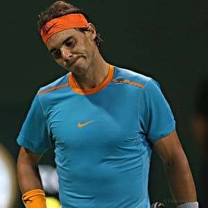 Nadal fue eliminado en la primera ronda del torneo de Doha
