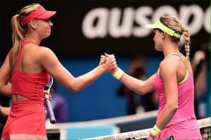 Sharapova avanza a semifinales en Australia
