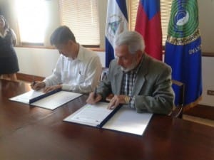 Taiwán y Nicaragua firman convenio de cooperación para fortalecer Cancillería