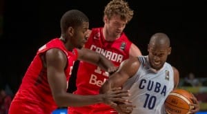 Canadá vapuleó a Cuba en el FIBA Américas masculino