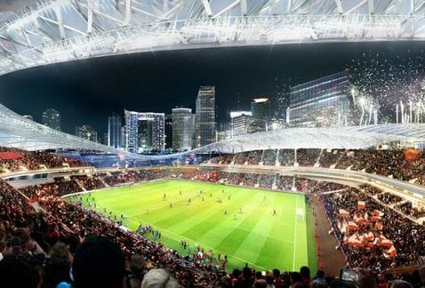 Proyecto del estadio de Beckham se estanca en Miami
