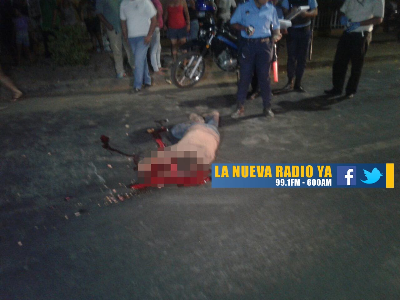 Borrachito muere al ser arrollado por camioneta en Managua