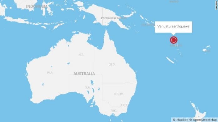 Potente terremoto de 6.9 impacta la isla de Vanuatu
