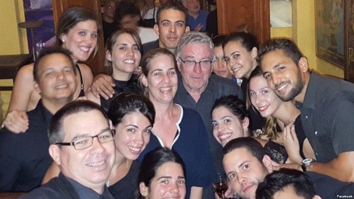 Robert De Niro visitó Cuba