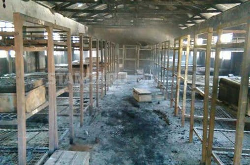 kenia Estudiantes incendiaron su escuela porque no los dejaron ver la Eurocopa