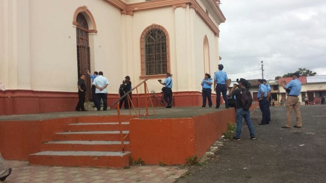 Investigan robo en Parroquia de San Jerónimo en Masaya