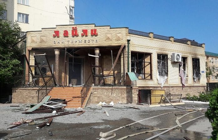 23 heridos al explotar un restaurante en la ciudad de Makhachkala en Rusia