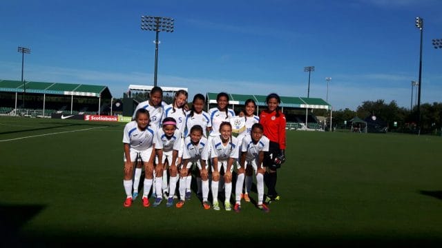 Selección Futbo Sub-15 Nicaragua cae ante San Vicente y Granadinas en Orlando