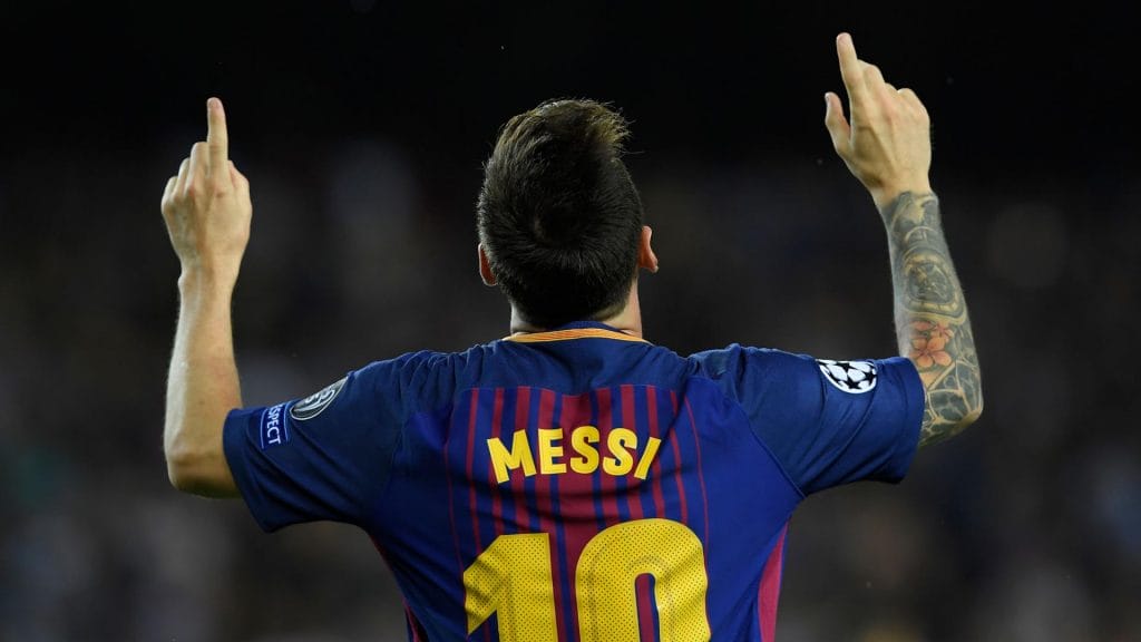 Lionel Messi del Barcelona FC