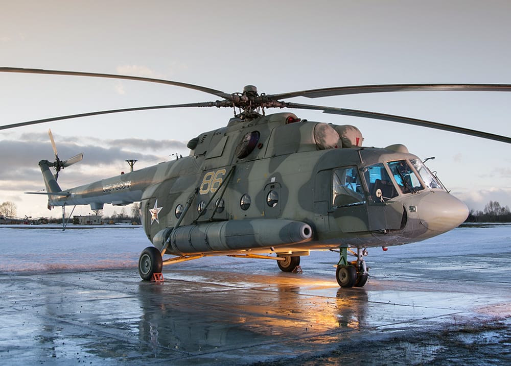 helicóptero ruso Mi-8MTV-5