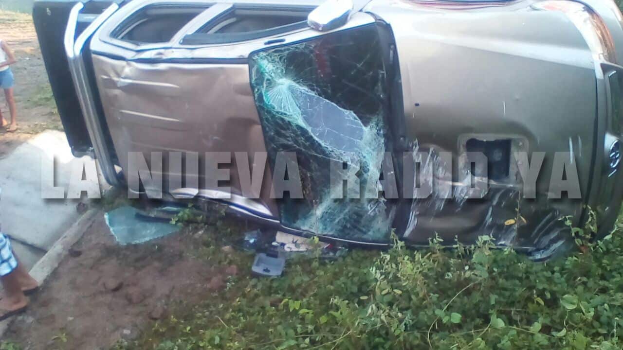 El accidente ocurrió en el kilómetro 116 de la carretera Malpaisillo-Villa 15 de julio