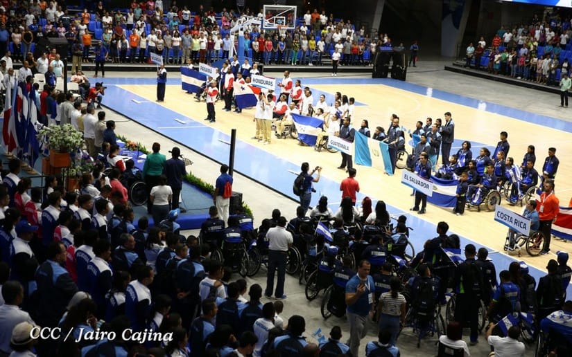Inauguración de los Juegos Paracentroamericanos Managua 2018