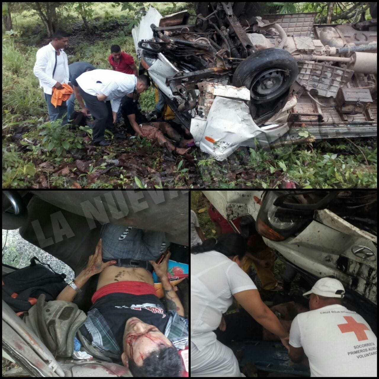 El accidente ocurrió en el el kilómetro 188 de la carretera a El Rama