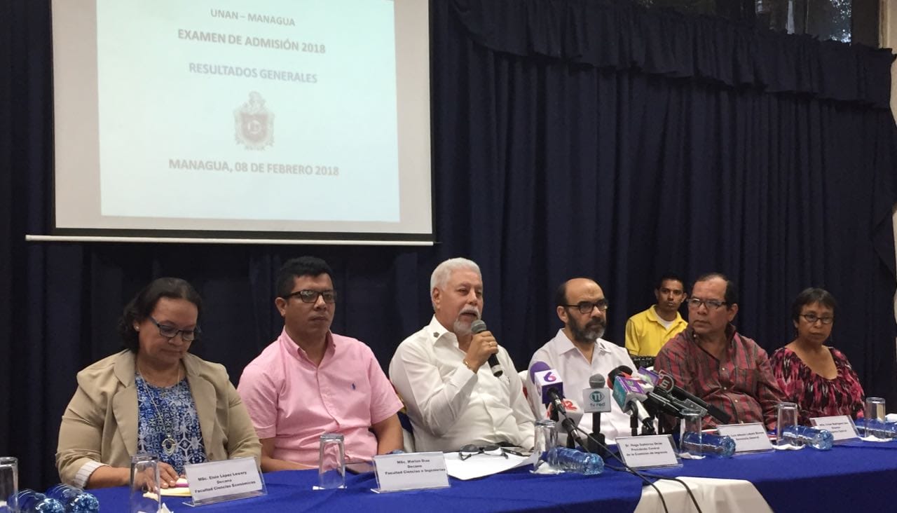 La Comisión Central de Ingresos de la Unan-Managua