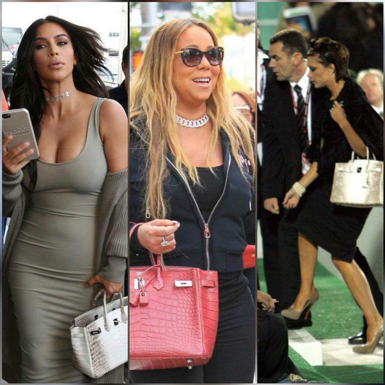 Kim Kardashian, Mariah Carey y Victoria Beckham son fans de las carteras Himalaya Birkin