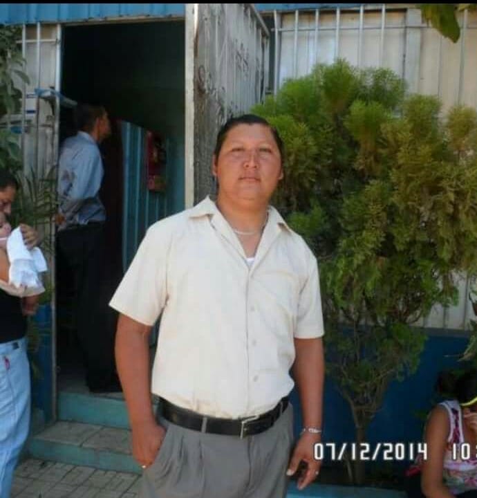 La víctima del accidente Allan Gustavo Padilla López