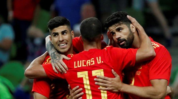 La selección Española enfrentará a Irán