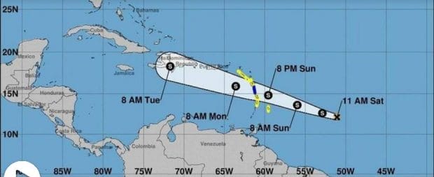 Beryl se degrada a tormenta tropical en su paso por el Caribe