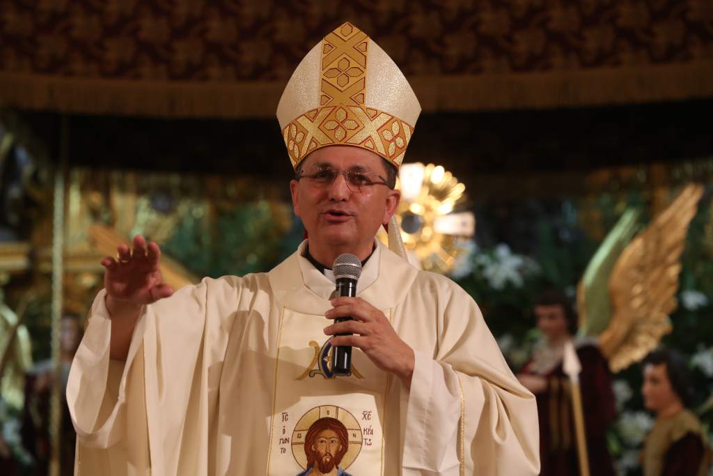 El obispo Juan José Pineda Fasquelle. Foto Cortesía La Prensa de Honduras