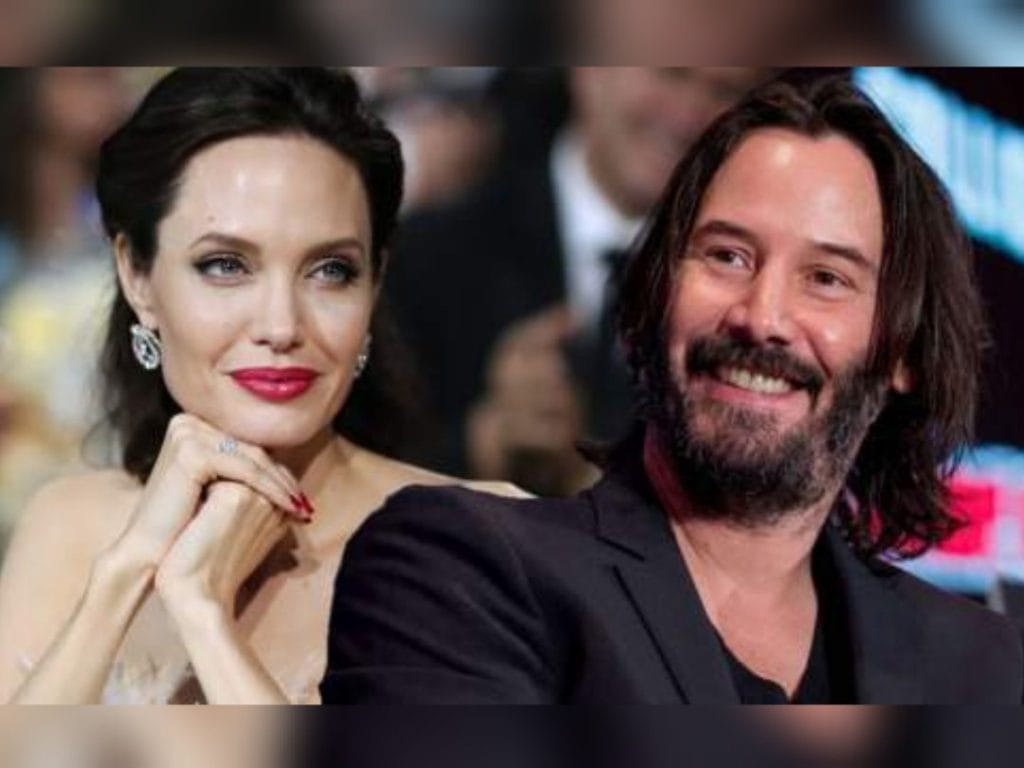 Angelina Jolie y Keanu Reeves