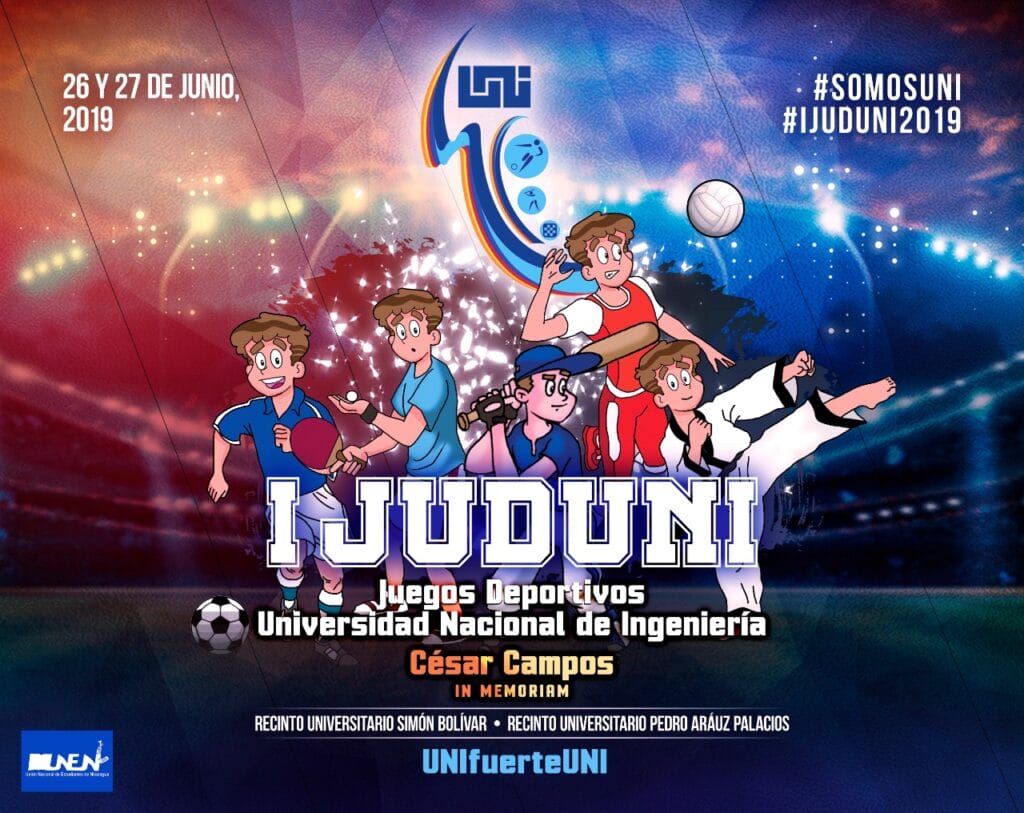Banner oficial de los Primeros Juegos JUDUNI