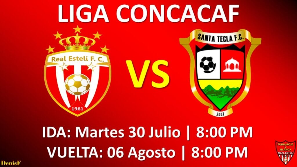 Real Estelí FC enfrentará al Santa Tecla FC de El Salvador