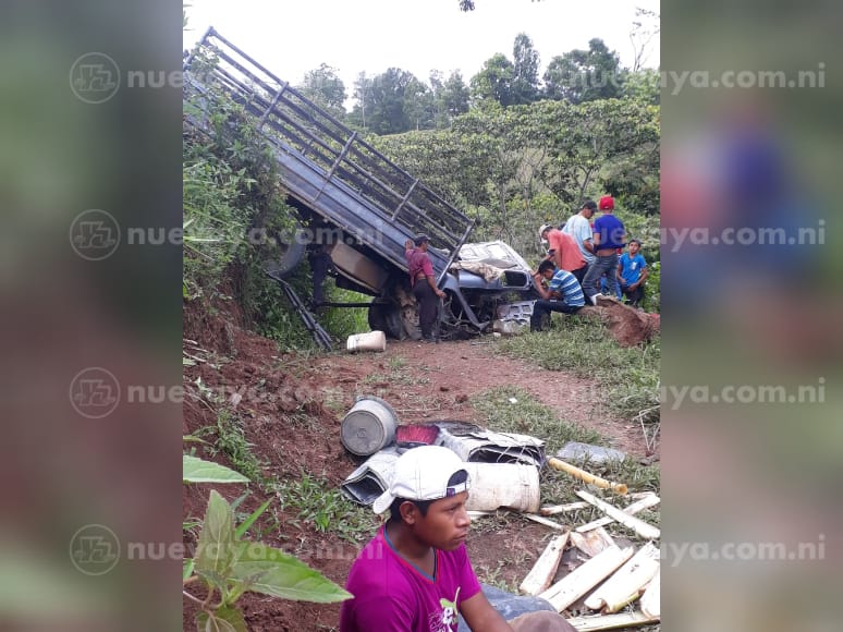 Accidente de tránsito en Matagalpa 
