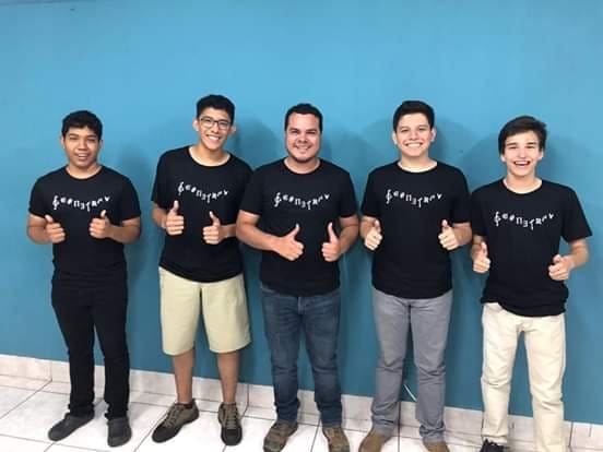 Estos jóvenes representaron a Nicaragua en las Olimpíada Matemática
