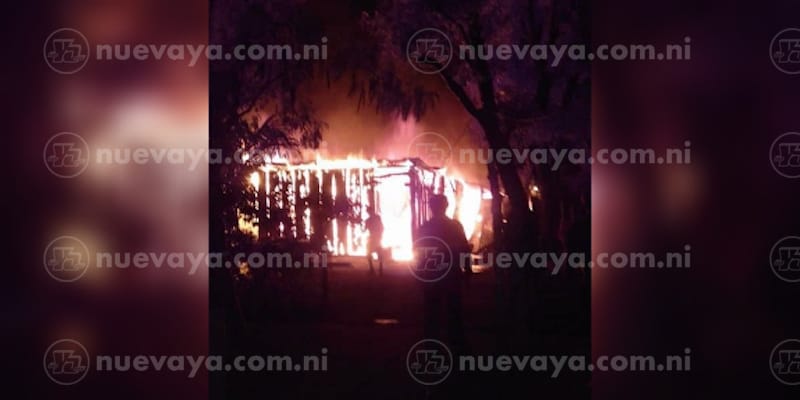 Las llamas devoraron la humilde vivienda de un reparador de bicicletas en Potosí, Rivas
