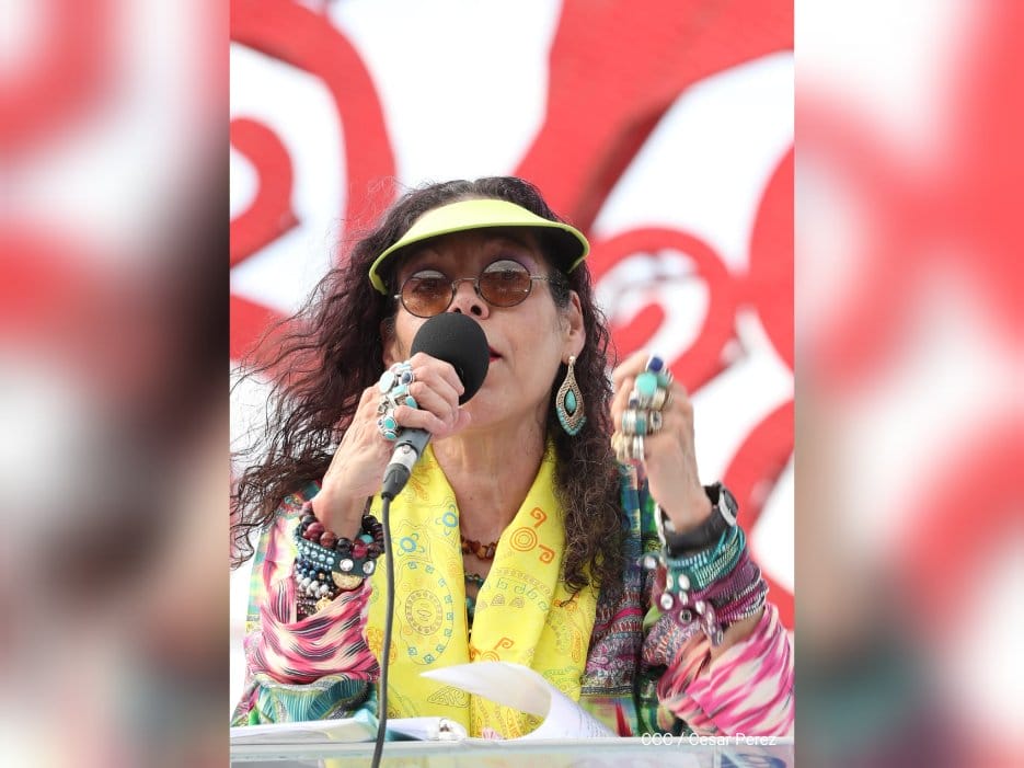Compañera Rosario Murillo en el 40 aniversario de la Revolución Sandinista