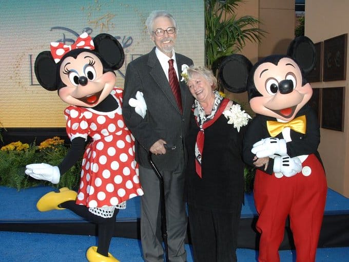 Los esposos Wayne Allwine y Russi Taylor, las voces de Mickey Y Minnie Mouse