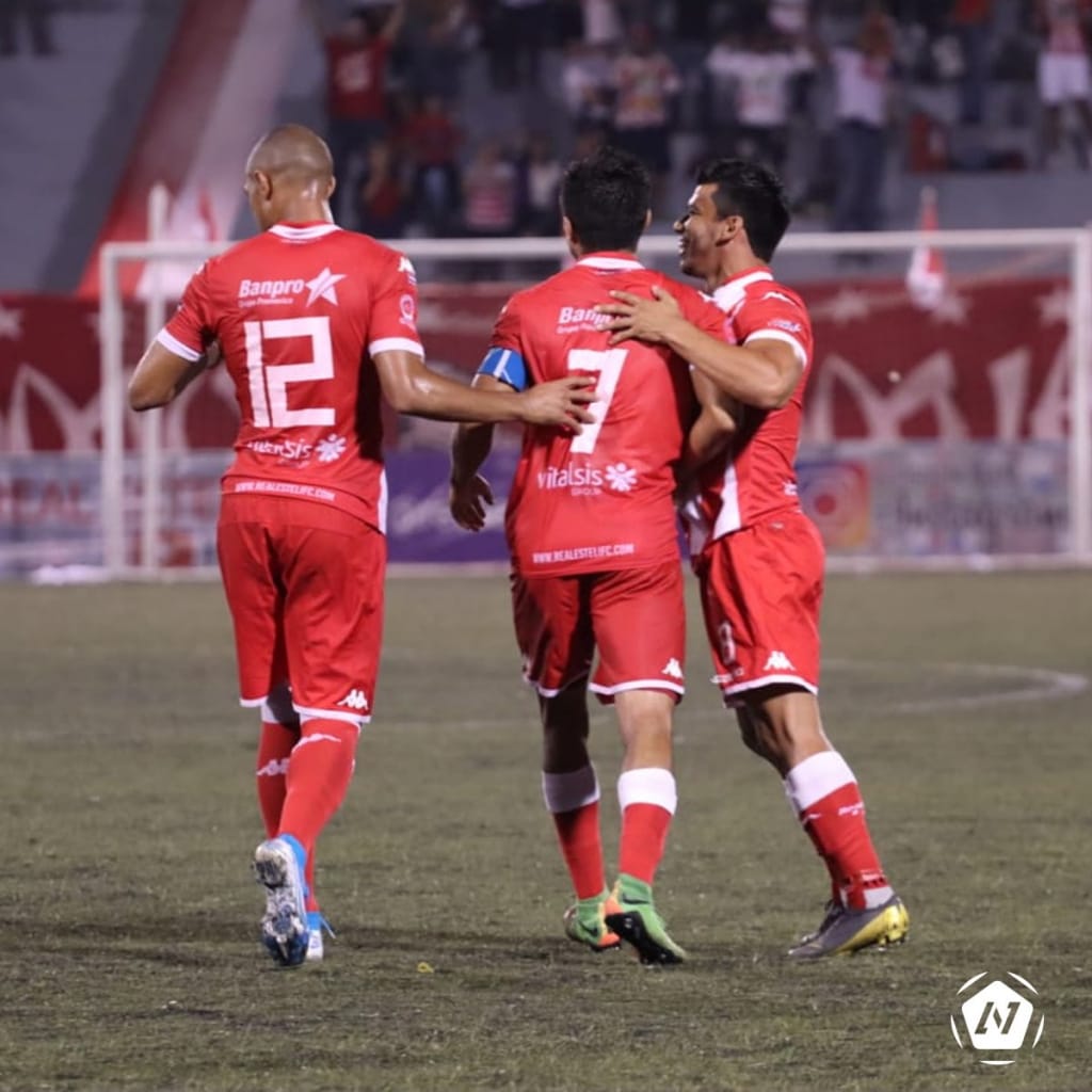 Real Estelí venció 3-1 al Diriangén. Foto cortesía Liga Primera