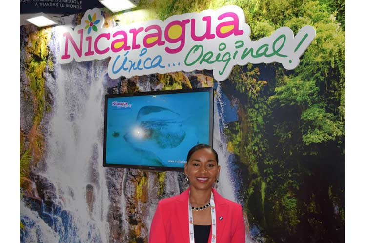 La ministra de Turismo de Nicaragua Anasha Campbell