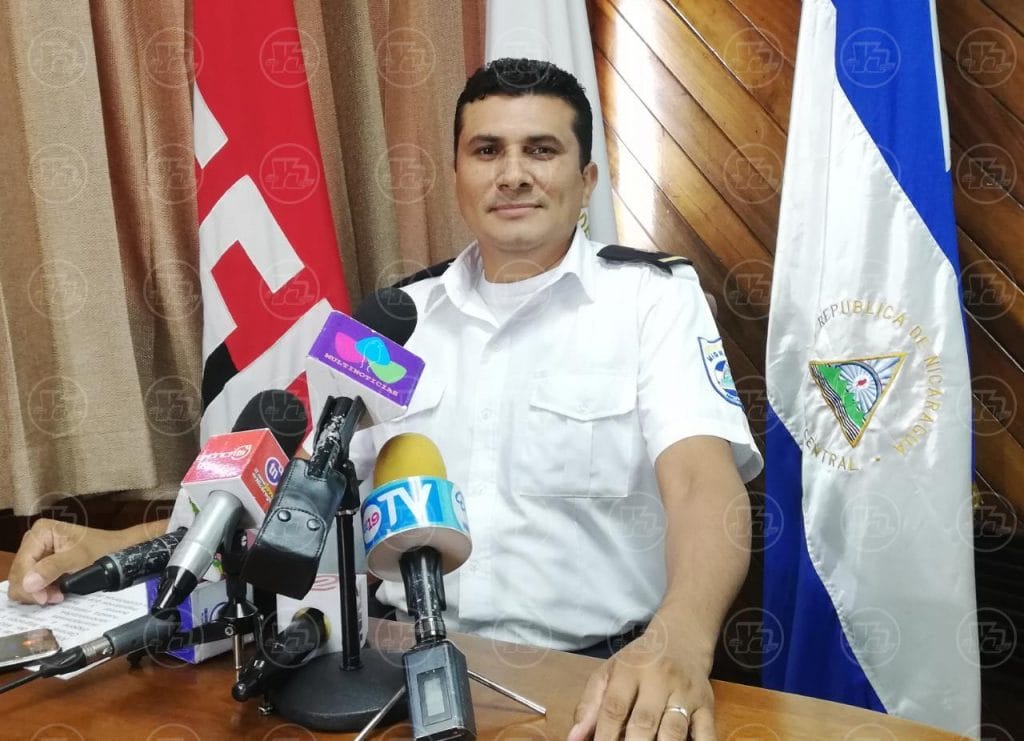 Capitán Miguel Ángel Ortez, segundo jefe de la Dirección de Fronteras