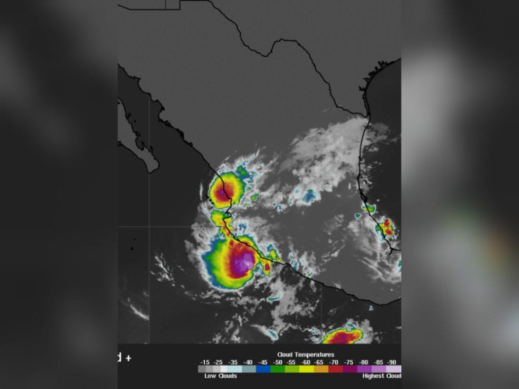 Hoy se formó la Tormenta Tropical Priscilla en México