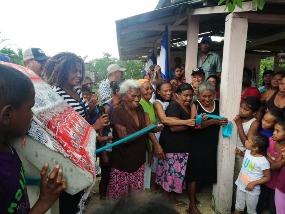 El gobierno de Nicaragua inauguró un sistema de agua potable en la Costa Caribe Norte