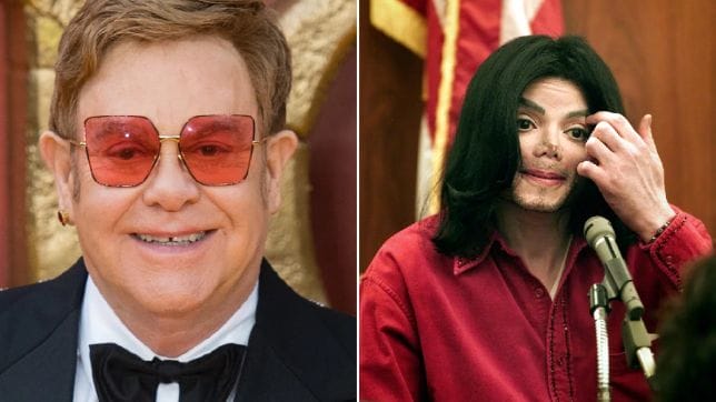 Elton John y Michael Jackson