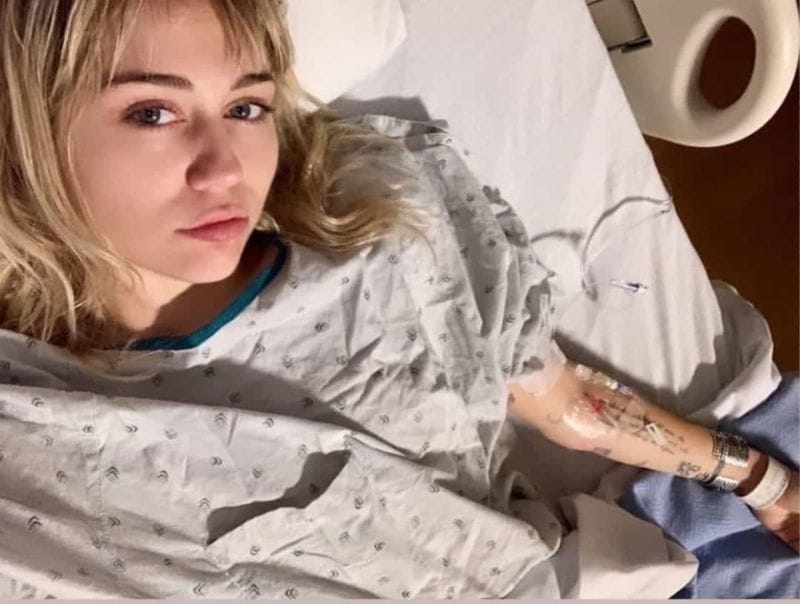 Miley Cyrus fue hospitalizada