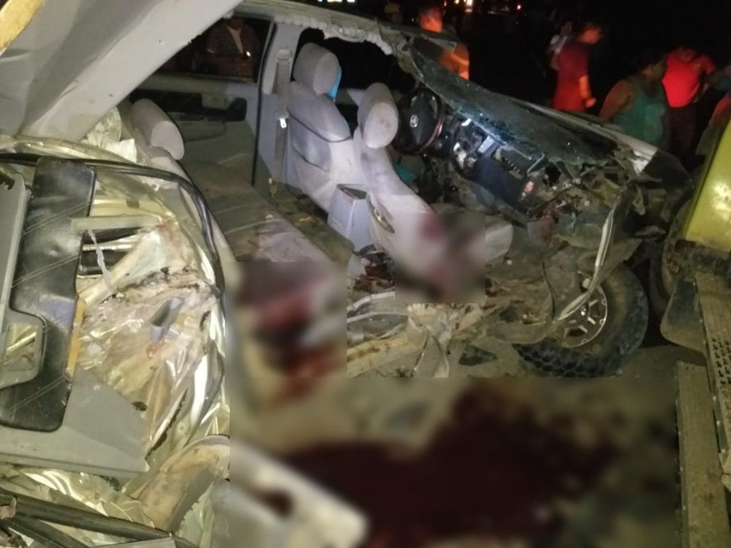 El aparatoso accidente ocurrió en el kilómetro 248 de la carretera a Mulukukú