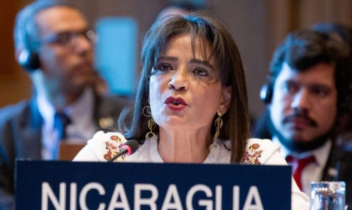 Ruth Tapia representante de Nicaragua en la OEA