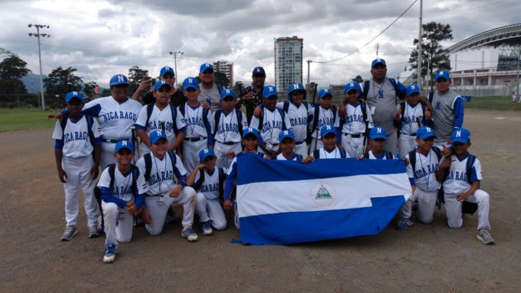 La selección de béisbol de Nicaragua sub 10