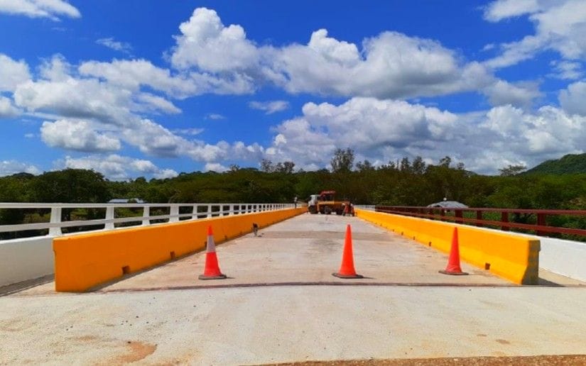 Puente Rodeo Grande, en el municipio de Somotillo, Chinandega