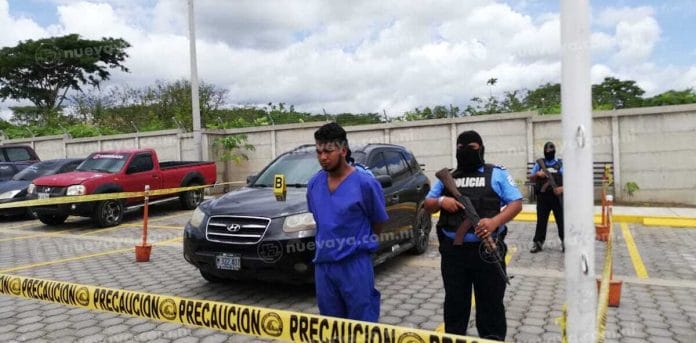 Jason Giovanni Rivas Pérez fue detenido por la Policía Nacional