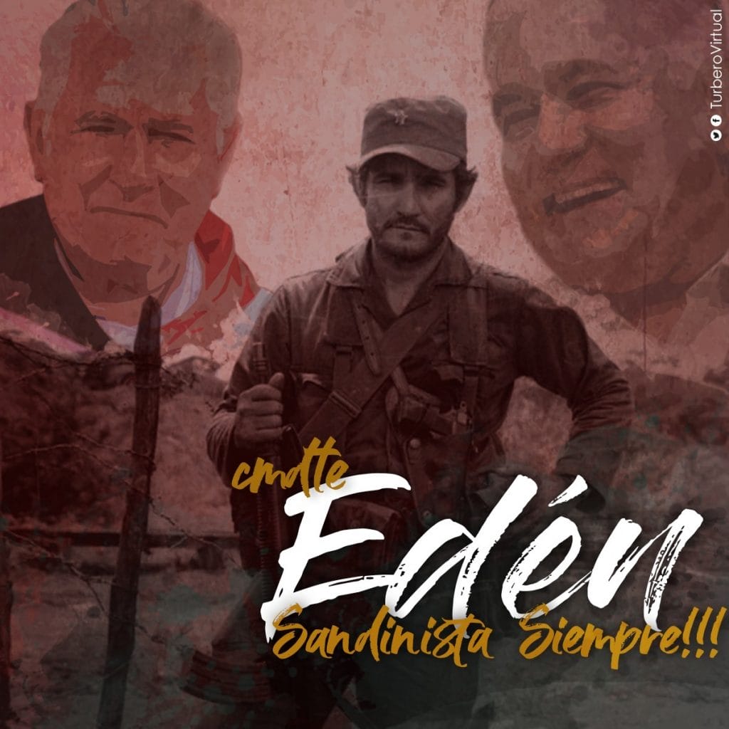 Comandante Eden Pastora Sandinista Siempre. Foto Cortesía Turbero Virtual