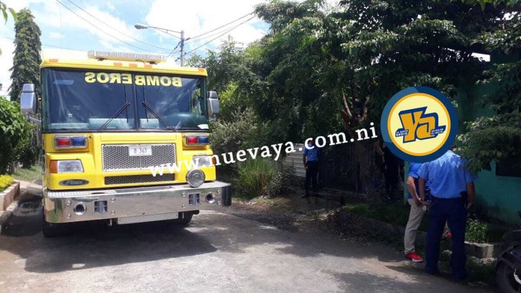 Dos familias quedaron en la calle al incendiarse una vivienda en Ciudad Belén, Managua