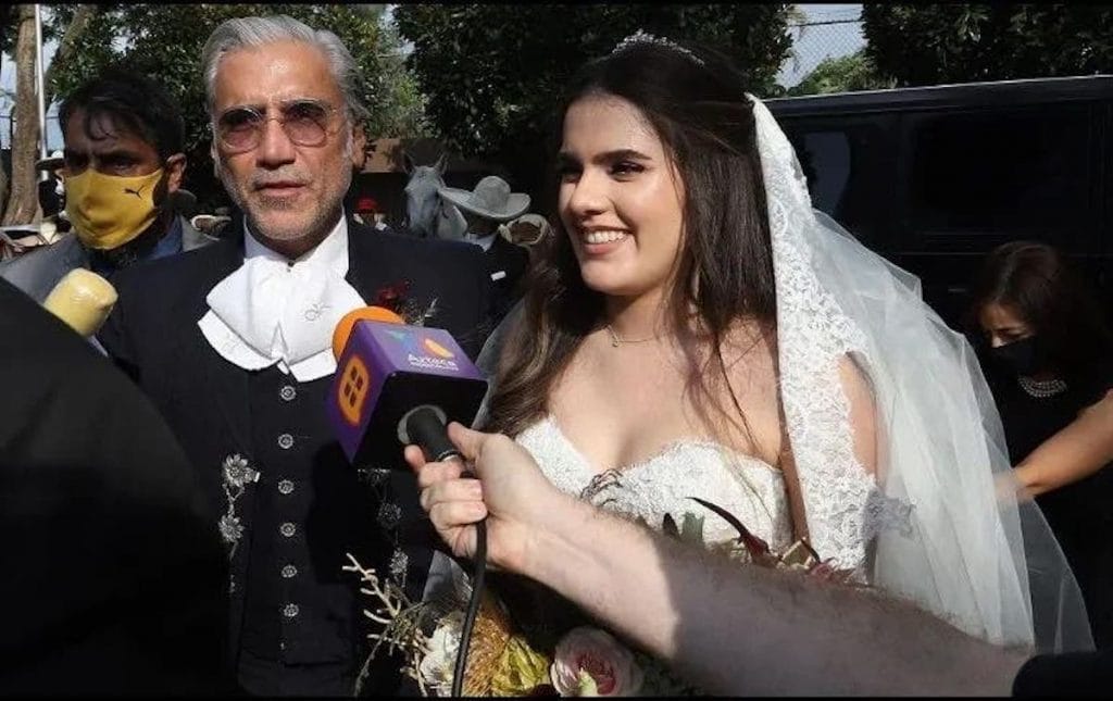 así fue la boda de Camila, la hija de Alejandro Fernández