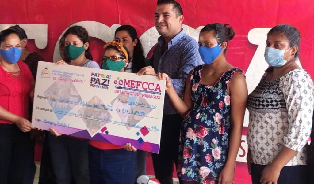 Protagonistas del departamento de Managua fortalecerán sus negocios gracias a una capitalización recibida de parte del Ministerio de Economía Familiar, Comunitaria, Cooperativa y Asociativa (MEFCCA)