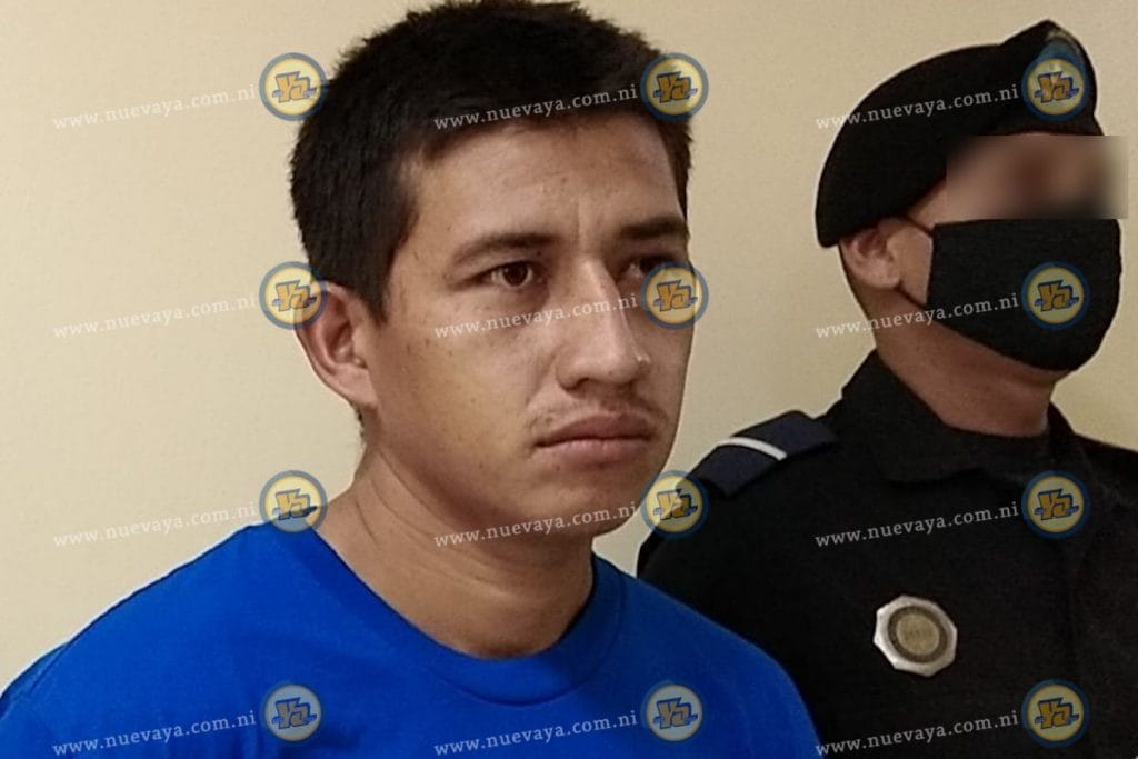 El detenido Marlon Andrés Aragón Alvarado
